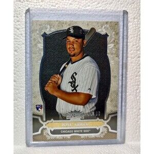 Jose Abreu 2014 Topps #35 Triple Threads Rookie Card Chicago White Sox #98/99